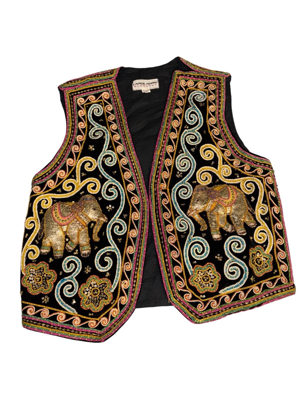 Carol Horn embellished vest